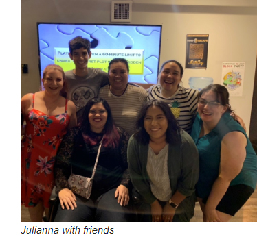 Julianna and friends