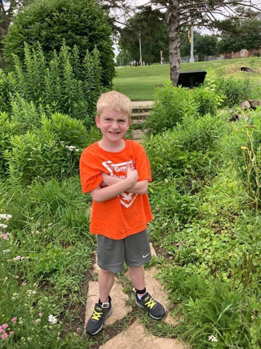 Landry In the Garden